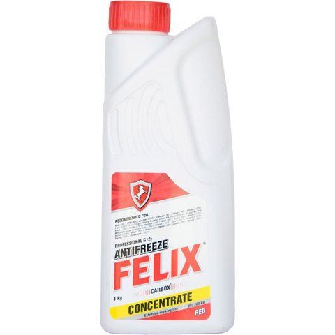 Felix Carbox G12+ красный, 1 л концентрат антифриза фото