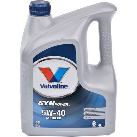 Valvoline SynPower 5W-40 4 л, (872381) моторное масло фото