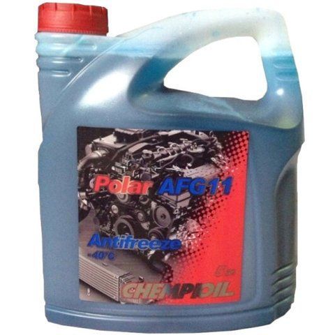 Готовий антифриз Chempioil Polar G11 синій -40 &deg;C фото