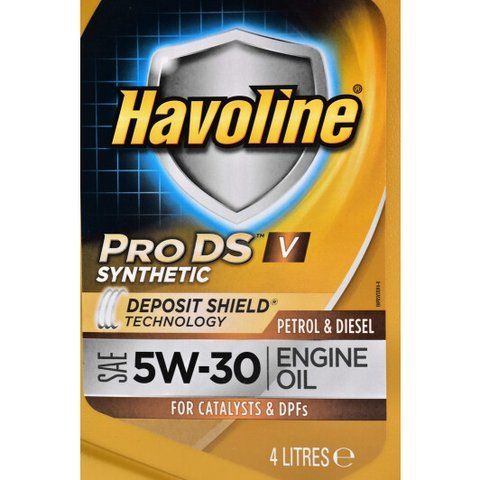 Texaco Havoline ProDS V 5W-30 4 л, моторное масло фото