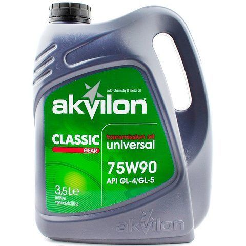 Akvilon Classic Gear 75W-90, 3,5 л (AKVILON75W9035L) минеральное трансмиссионное масло фото