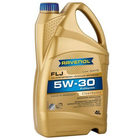 Ravenol FLJ 5W-30 4 л, (11111434) моторное масло фото
