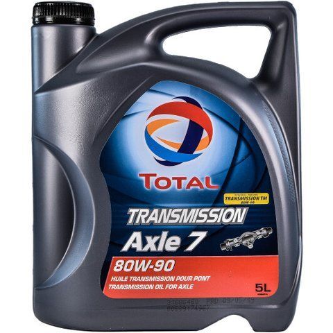 Total AXLE 7 GL-5 80W-90, 5 л (TRANSAXLE780W905L) мінеральна трансмісійна олива фото