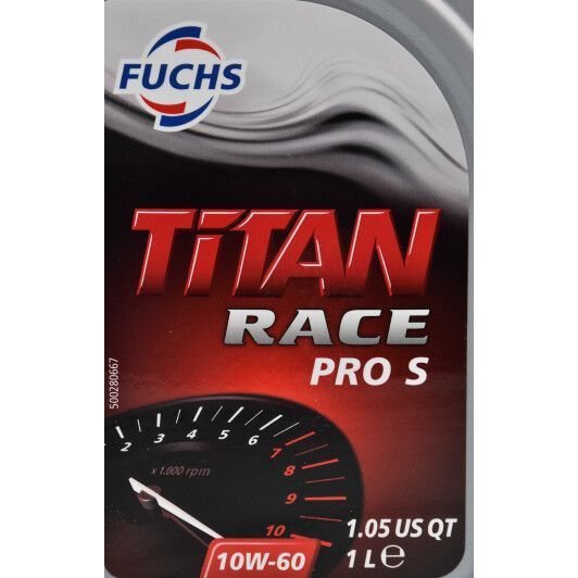 Fuchs Titan Race Pro S 10W-60 1 л, (600888046) моторное масло фото