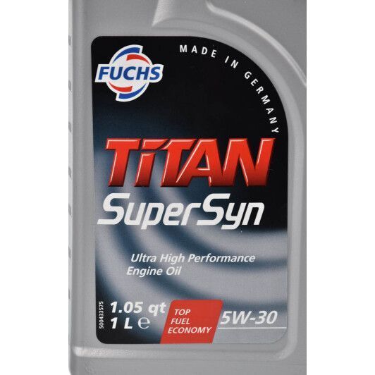 Fuchs Titan Supersyn 5W-30 1 л, (600930660) моторна олива фото