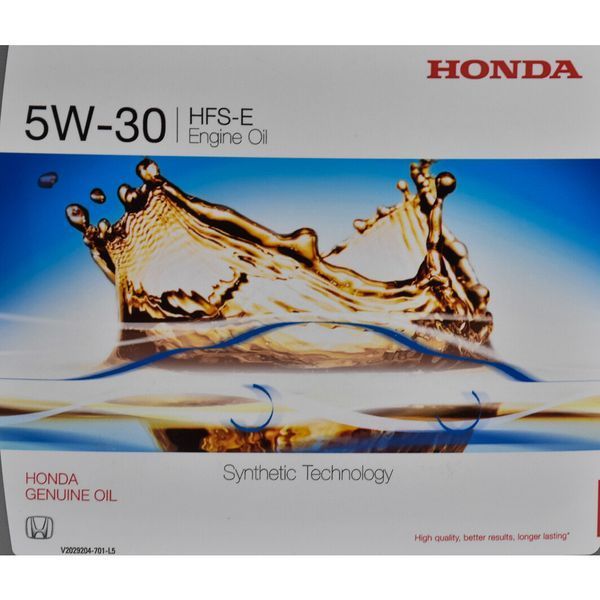 Honda HFS-E 5W-30, 4 л (08232P99C4LHE) моторное масло фото
