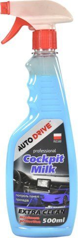 Полироль для салона Auto Drive Professional Cockpit Milk новая машина 500 мл ad0071 фото