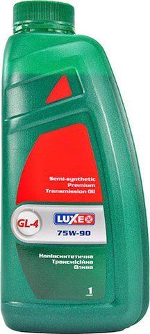 Luxe GL-4 75W-90, 1 л (535) полусинтетическое трансмиссионное масло фото