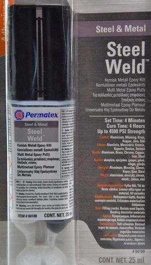Клей Permatex Steel Weld фото