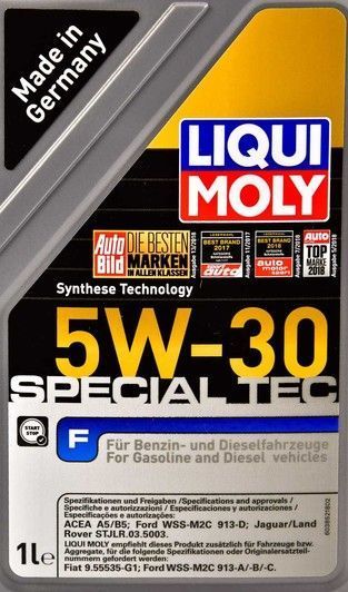 Liqui Moly Special Tec F 5W-30 1 л (8063) моторна олива фото