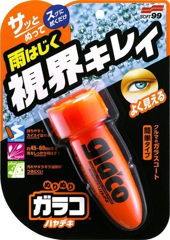 Антидождь SOFT99 Glaco Roll On Instant Dry 04951 75 мл фото