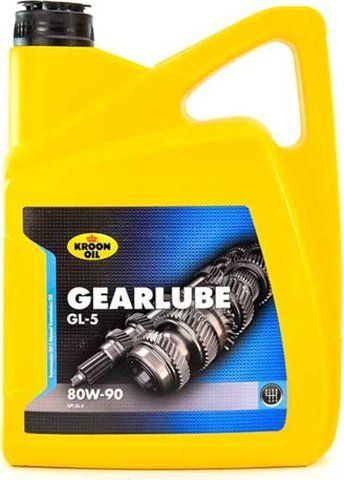 Kroon Oil Gearlube GL-5 80W-90, 5 л ('01325) мінеральна трансмісійна олива фото
