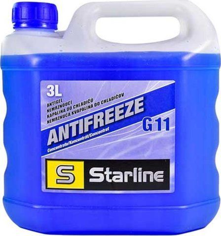 Starline G11 синий, 3 л (SNAG113) концентрат антифриза фото