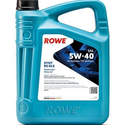 Rowe HC Synt RS DLS 5W-40, 5 л (20307005099) моторна олива фото