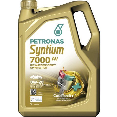 Petronas Syntium 7000 AV 0W-20, 5 л (70410M12EU) моторное масло фото