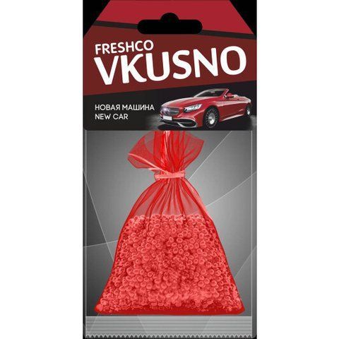Ароматизатор Freshco Vkusno New Car 30 г фото