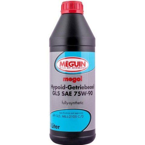Meguin Megol Hypoid-Getriebeoel GL-5 75W-90, 1 л (9637) синтетична трансмісійна олива фото