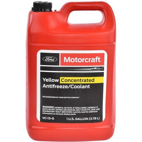 Ford Yellow Concentrated Antifreeze/Coolant желтый, 3,78 л (VC13G) концентрат антифриза фото