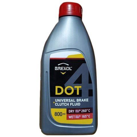 Brexol DOT 4, 0,8 л (ANTF040) гальмівна рідина пластикова тара фото