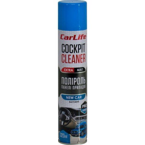 Carlife Cockpit Cleaner Extra Mat новая машина, 320 мл (CF344) полироль для салона фото