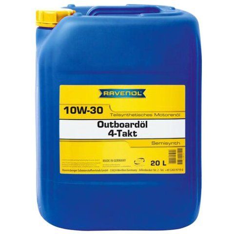 Ravenol Outboard 10W-30, 20 л (1153203020) моторное масло 4T фото