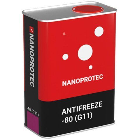 Nanoprotec -80&deg; G11 синий, 1 л (NP3202501) концентрат антифриза фото