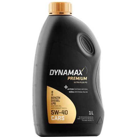 Dynamax Premium Ultra Plus PD 5W-40, 1 л (501599) моторное масло фото