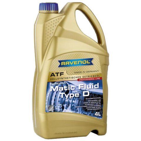 Ravenol ATF Matic Fluid Type D, 4 л (1211121004) синтетична трансмісійна олива фото