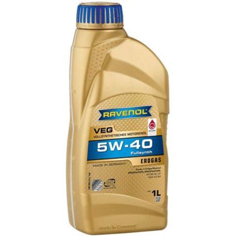 Ravenol VEG 5W-40 1 л, (1131100001) моторное масло фото