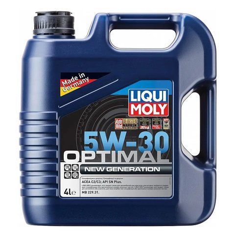 Liqui Moly Optimal New Generation 5W-30, 4 л (39031) моторное масло фото