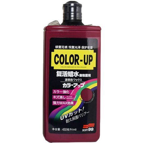 Кольоровий поліроль для кузова SOFT99 Color-Up червоний фото