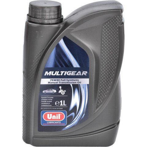 Unil Multigear GL-5 75W-80, 1 л (106321) синтетична трансмісійна олива фото