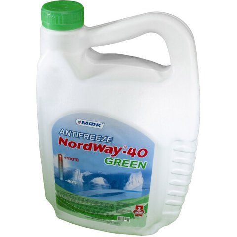 Готовый антифриз МФК NordWay G11 зеленый -40 &deg;C фото