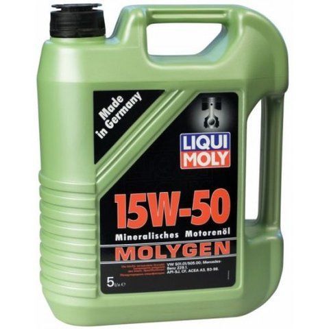 Liqui Moly Molygen 15W-50 4 л (1913) моторное масло фото
