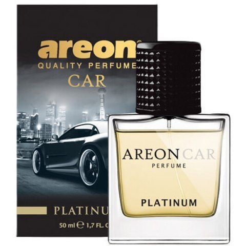 Ароматизатор Areon Car Perfume Glass Platinum 50 мл фото