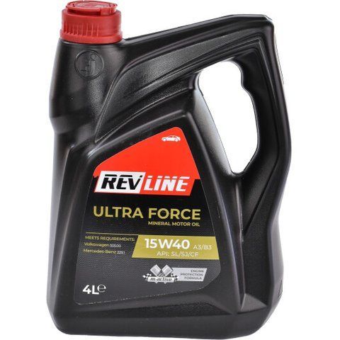 Revline Ultra Force 15W-40 4 л, (324653) моторна олива фото