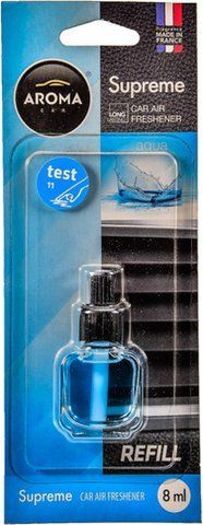 Ароматизатор Aroma Car Supreme Refill Aqua 8 мл фото