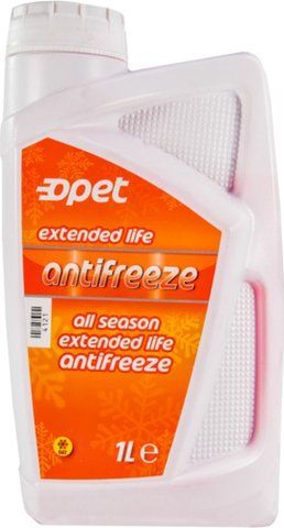 Opet Extended Life G12+ оранжевый, 1 л (601357848) концентрат антифриза фото