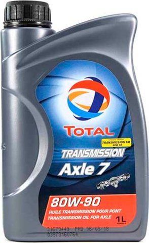 Total AXLE 7 GL-5 80W-90, 1 л (transaxle780w901l) мінеральна трансмісійна олива фото