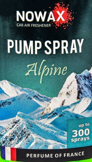 Nowax Pump Spray Alpine, 75 мл (NX07521) ароматизатор фото