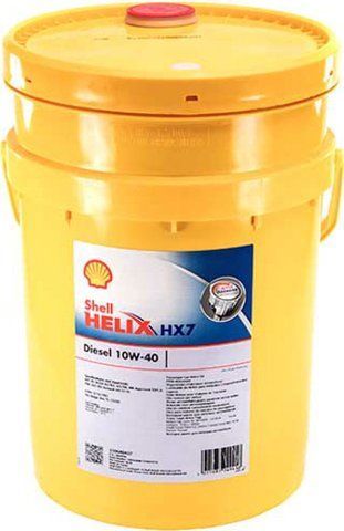 Shell Helix HX7 Diesel 10W-40 20 л, (550040457) моторна олива фото