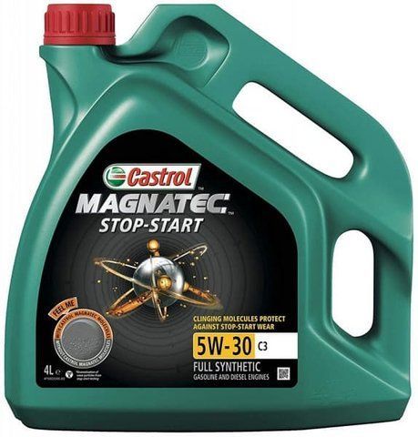Castrol Magnatec Stop-start C3 5W-30 4 л, (15D610) моторное масло фото