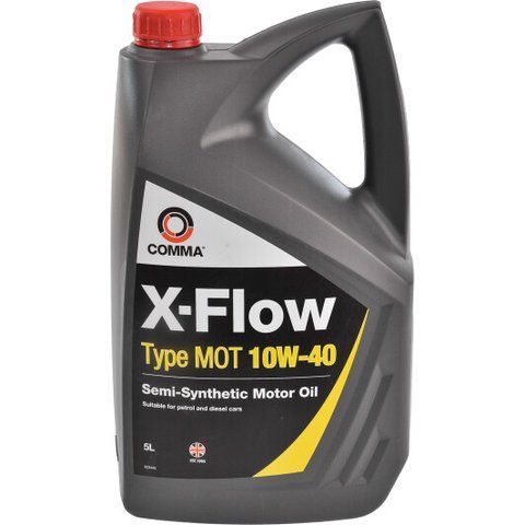 Comma X-Flow Type MOT 10W-40 5 л, (XFMOT10405L) моторна олива фото