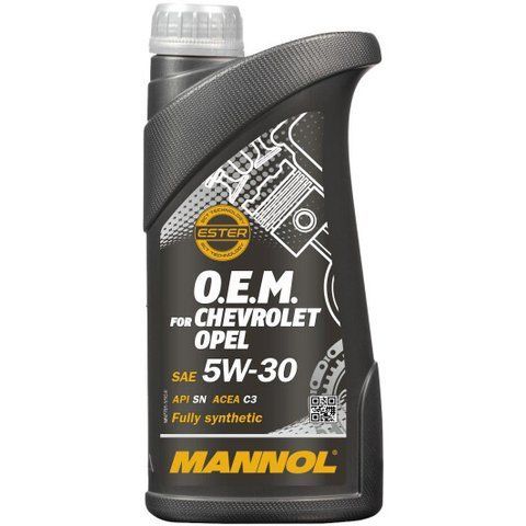 Mannol O.E.M. For Chevrolet Opel 5W-30 1 л, (MN7701-1) моторное масло фото