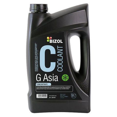 Bizol Asia зеленый, 5 л (BIZOL1451ANTIFREEZE5L) концентрат антифриза фото