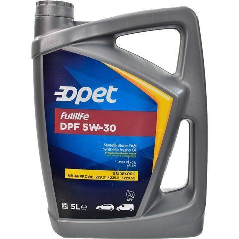Opet FullLife DPF 5W-30, 5 л (601370977) моторное масло фото