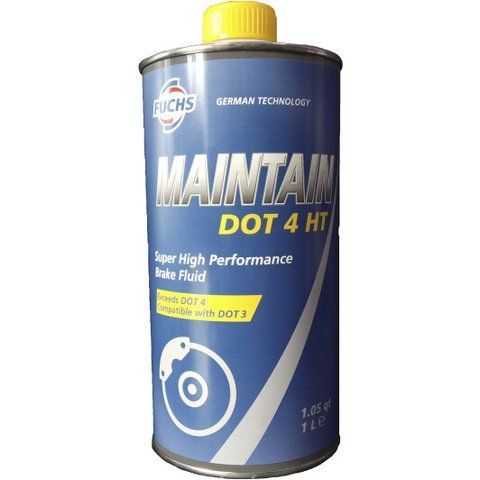 Fuchs Maintain HT DOT 3/DOT 4, 1 л (601432712) гальмівна рідина металева тара фото