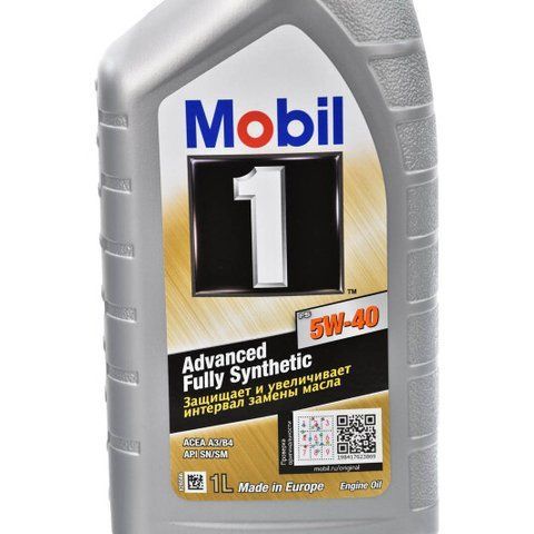 Mobil 1 FS 5W-40 1 л, (153266) моторна олива фото