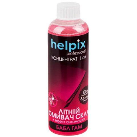 Концентрат омывателя Helpix Professional летний 1&deg;С bubble gum 01 л фото