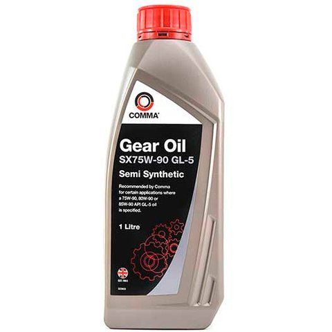 Comma Gear Oil SX GL-5 75W-90, 1 л (SX1L) напівсинтетична трансмісійна олива фото